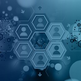 Graphische Darstellung eines agilen Projektteams.